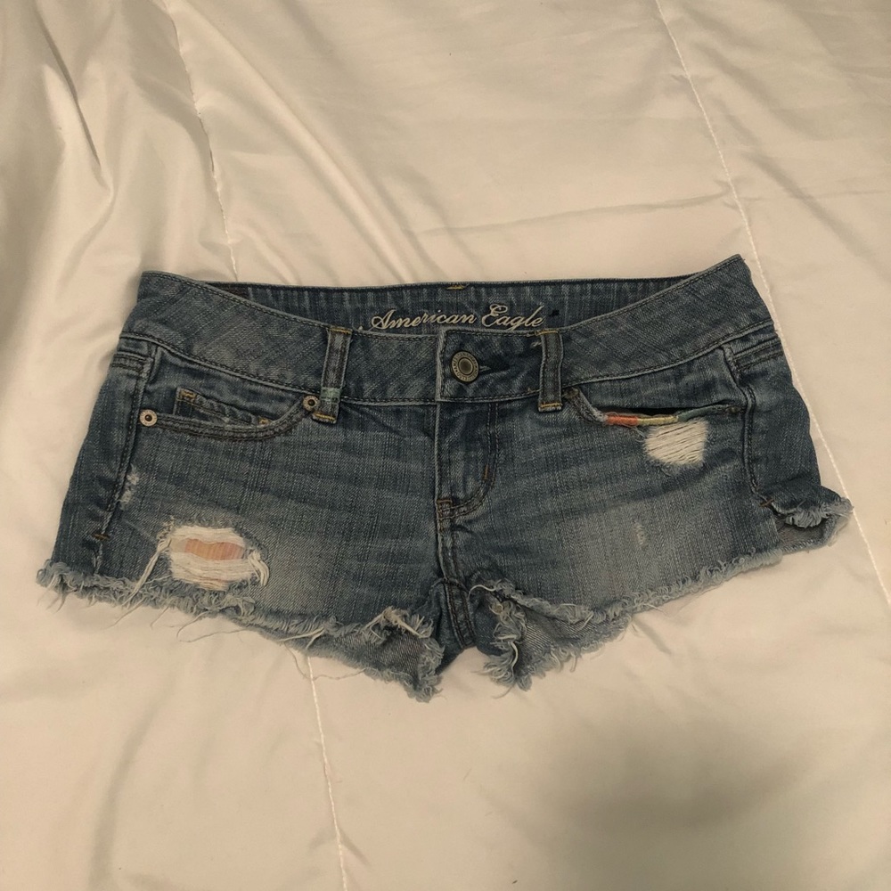 American Eagle Distressed Shorts